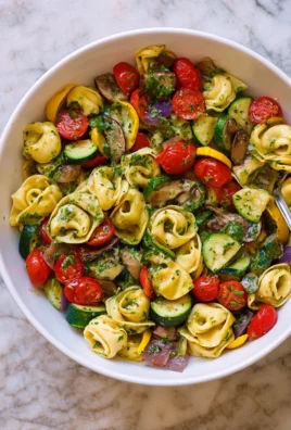 Tortellini with Sautéed Vegetables