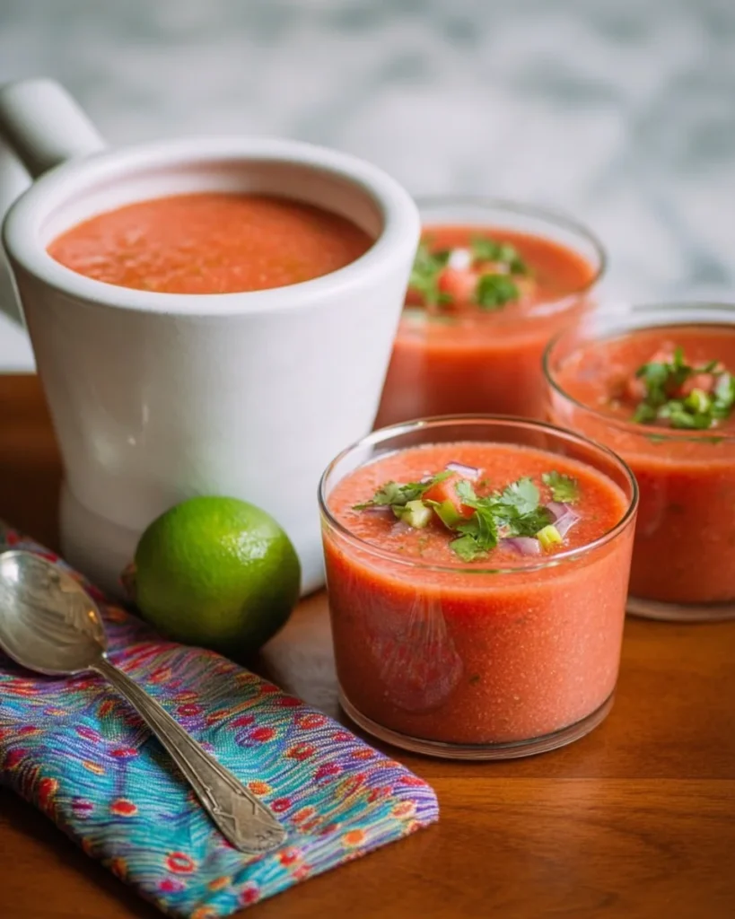 Watermelon Gazpacho Recipe