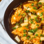 Whiskey Pineapple Chicken